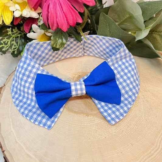 Perfect Pet Collar Bow Tie Blue
